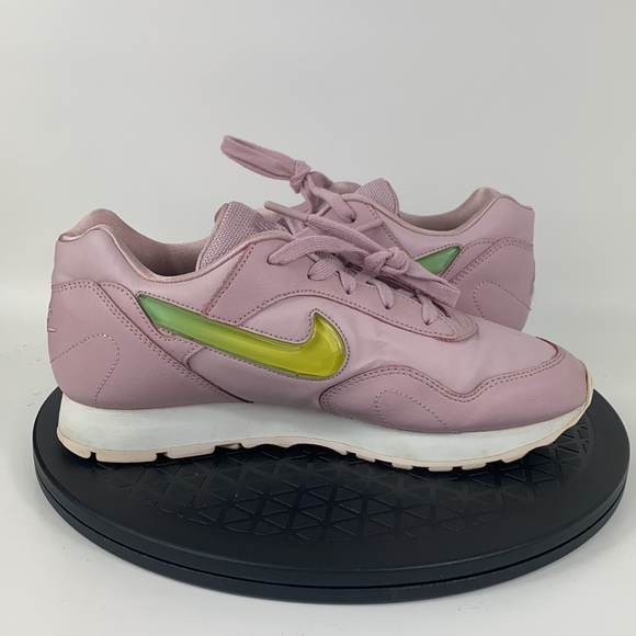 Nike Outburst Pink/Green Athletic Running Shoes Promo Samples Women's Size 7 - Picture 10 of 13